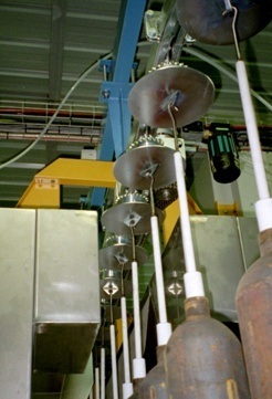 Convoynort - Overhead monorail chain conveyor - 1000 series - rotation systems