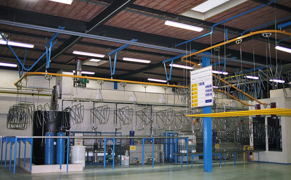 Convoynort - Overhead monorail chain conveyor - 1000 series - Support structures