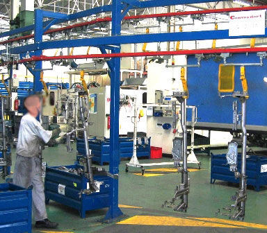 Convoynort - Twin tracks - 2700 Series - Automotive industry conveyor