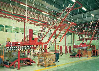 Convoynort - Birra&iacute;l - Serie 3000 - Acumulaci&oacute;n de carretillas en un centro de clasificaci&oacute;n  postal