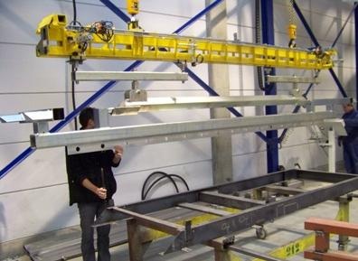 Convoynort - Birra&iacute;l - Serie 3350 - Elevador para piezas muy largas