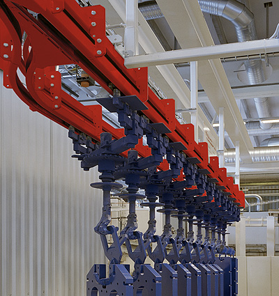 Convoynort - Power and free - 3500 Series - Carrier accumulations in inventory areas
