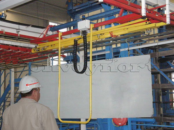 Convoynort - Special machine - Drop section on travelling bridge