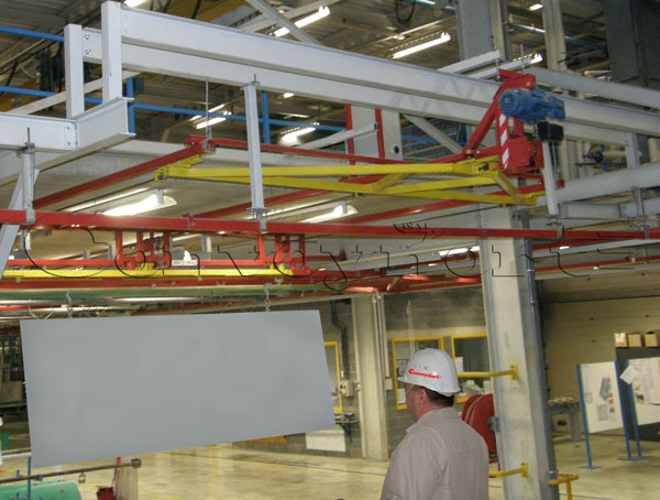 Convoynort - Special machine - Special elevator with horizontal stroke
