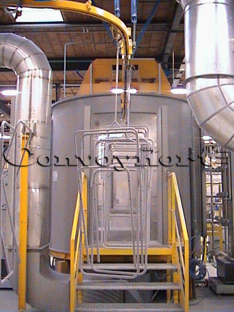 Convoynort - Transfers conveyor - Powder coating booths