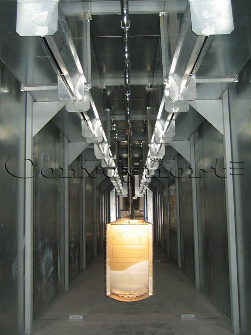 Convoynort - Transfers conveyor - Drying oven